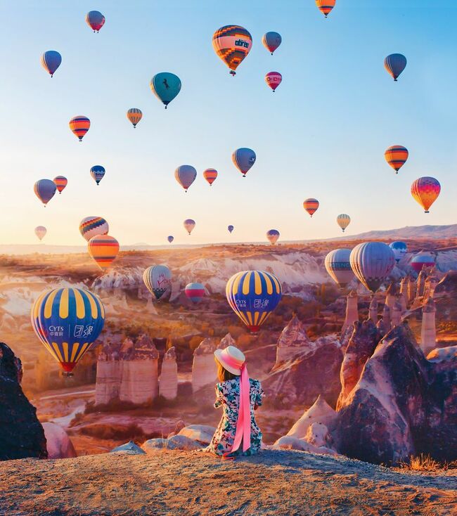 10 невероятни снимки на балоните над Кападокия