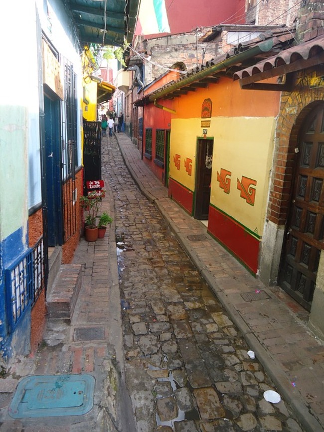 Цветният квартал на Богота