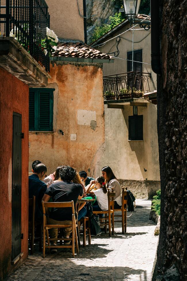 Правилата за хранене в Италия
