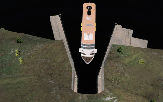 Кораб в тунела?! Норвегия строи първия в света воден тунел
