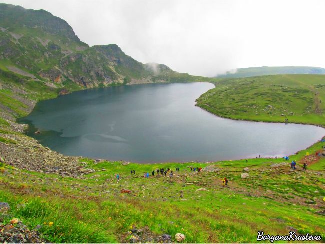 Дъжд и романтика в Рила