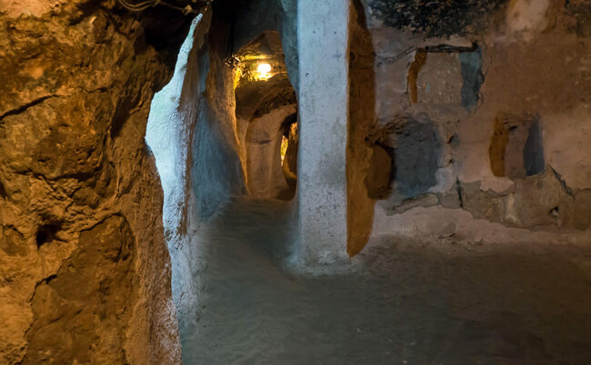 Най-големият подземен град в Кападокия