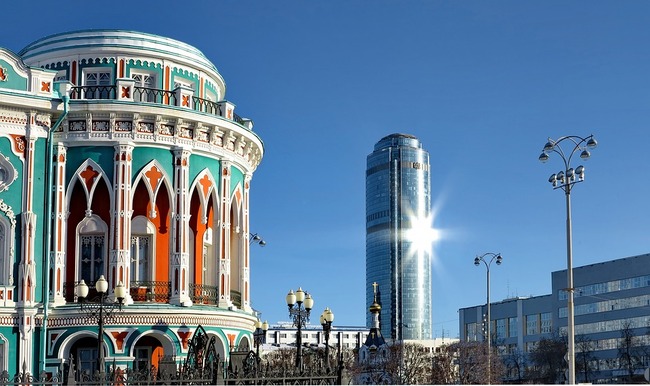 Екатеринбург - еклектика и необичайна история Екатеринбург - еклектика и необичайна история