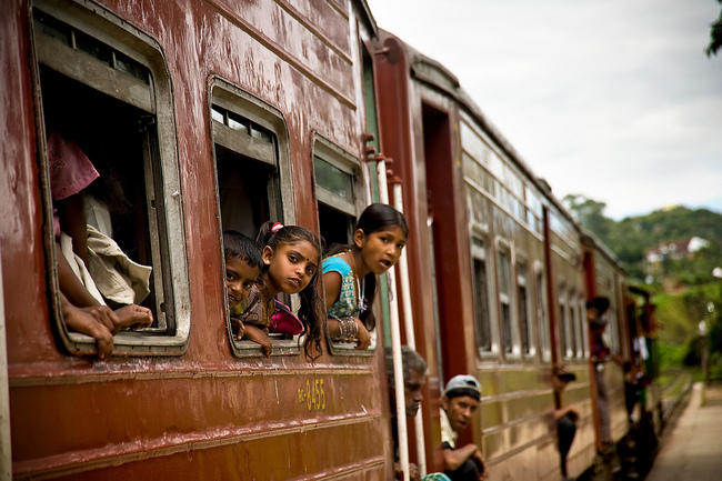 Най-невероятните пътувания с влак в Шри Ланка