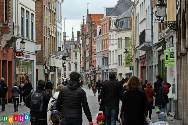 Приказният средновековен град в Белгия