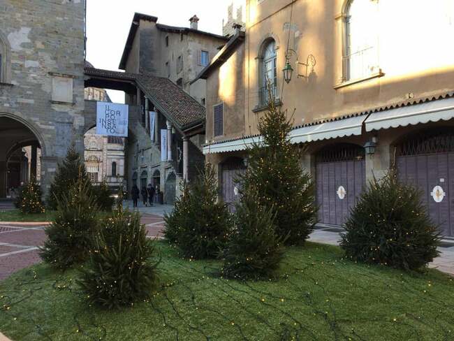 Коледен дух в Бергамо, Италия