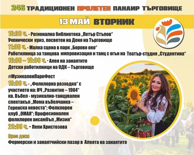 Традиционен пролетен панаир Търговище Традиционен пролетен панаир Търговище