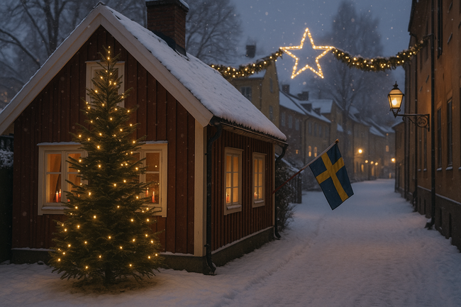 Коледа в Швеция – традиции, красота и магия